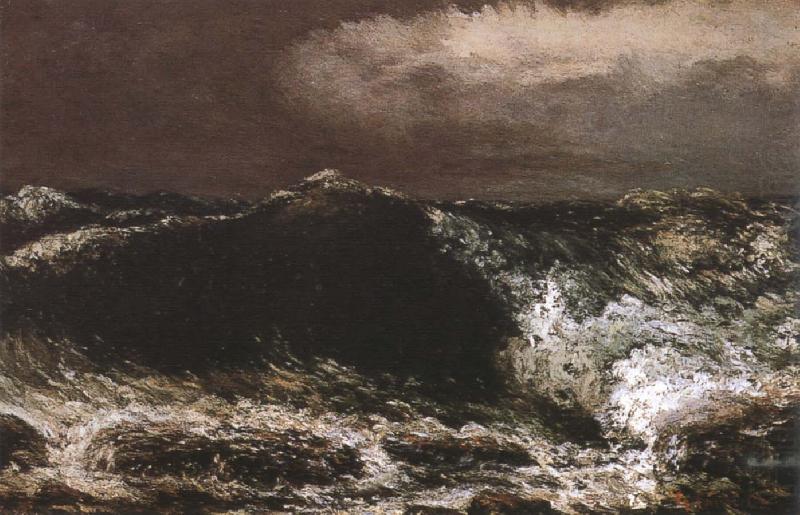 wave, Gustave Courbet